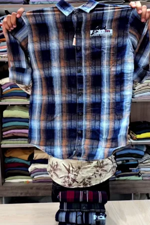 Boys Comfort Checked Casual Shirt